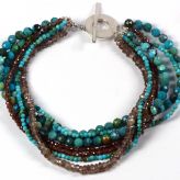 Armband Türkis mit Zirkon
