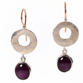 Ohrschmuck Sternrubin